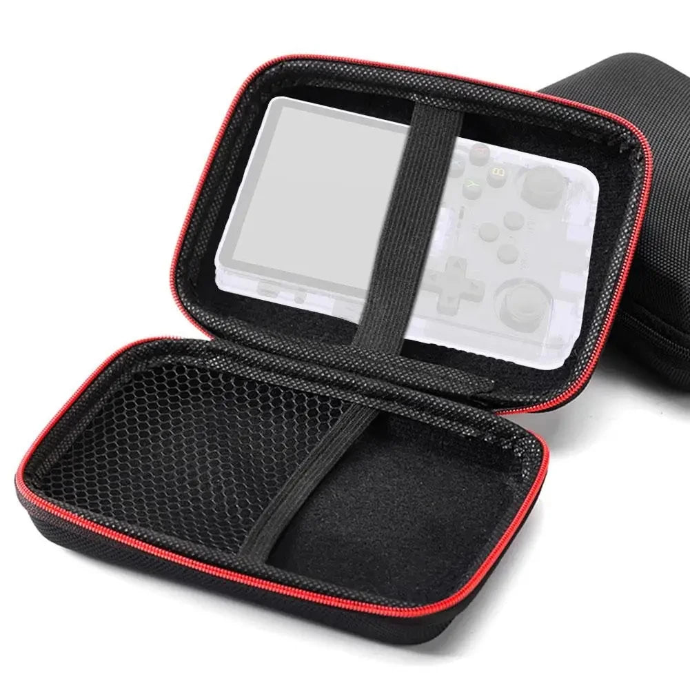 Storage Bag for R36S / R35S Game Console EVA Hard Shockproof Protective Case Carrying Bag Mini Pouch for R36S Organizer