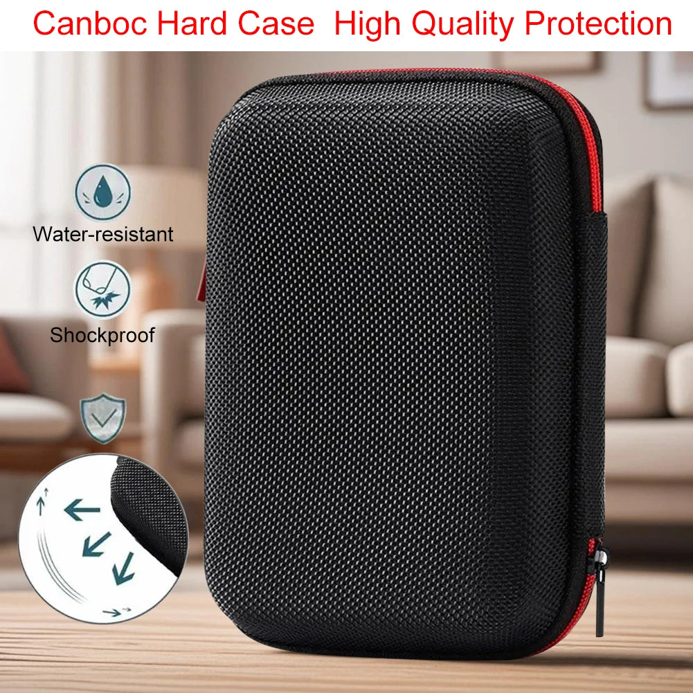 Storage Bag for R36S / R35S Game Console EVA Hard Shockproof Protective Case Carrying Bag Mini Pouch for R36S Organizer